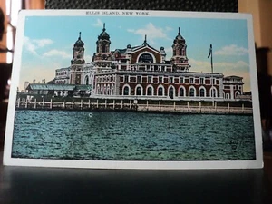 NY New York ELLIS Island early 1900's postcard - Imagen 1 de 2