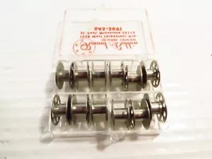 NEW Elna/Singer 7 Hole Metal Sewing Machine Bobbins, 12 Pack, Made in Germany - Picture 1 of 8