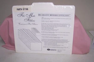2001 Creative Memories FILE MATE FOLDERS with Tabs Storage Scrapbooking NEW Pack - Picture 1 of 2