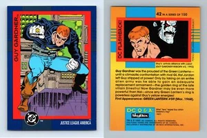 Guy Gardner #42 DC Cosmic Teams 1993 Skybox Trading Card - Picture 1 of 1