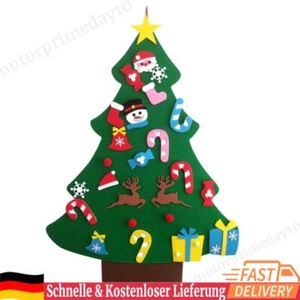 DIY Weihnachtsbaum Tür Wand 3D Stereo Filz Anhänger Geschenke Ornamente Dekor (A - Bild 1 von 6