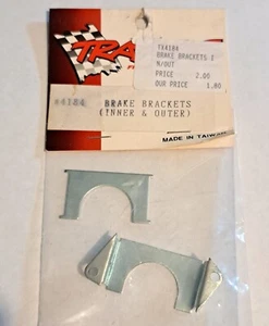 Original TRAXXAS RC Truck Car Part #4184 Brake Brackets 1 Set Inner & Outer NOS - Picture 1 of 2