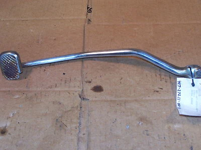 YAMAHA XV750 VIRAGO REAR BRAKE PEDAL 1981 1982 XV 750 920 4X7-27211-00-93 CHROME - Image 1 of 4