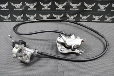 2020 YAMAHA YZ250FX OEM NISSIN FRONT BRAKE CALIPER MASTER CYLINDER LEVER NICE! - Image 1 of 4