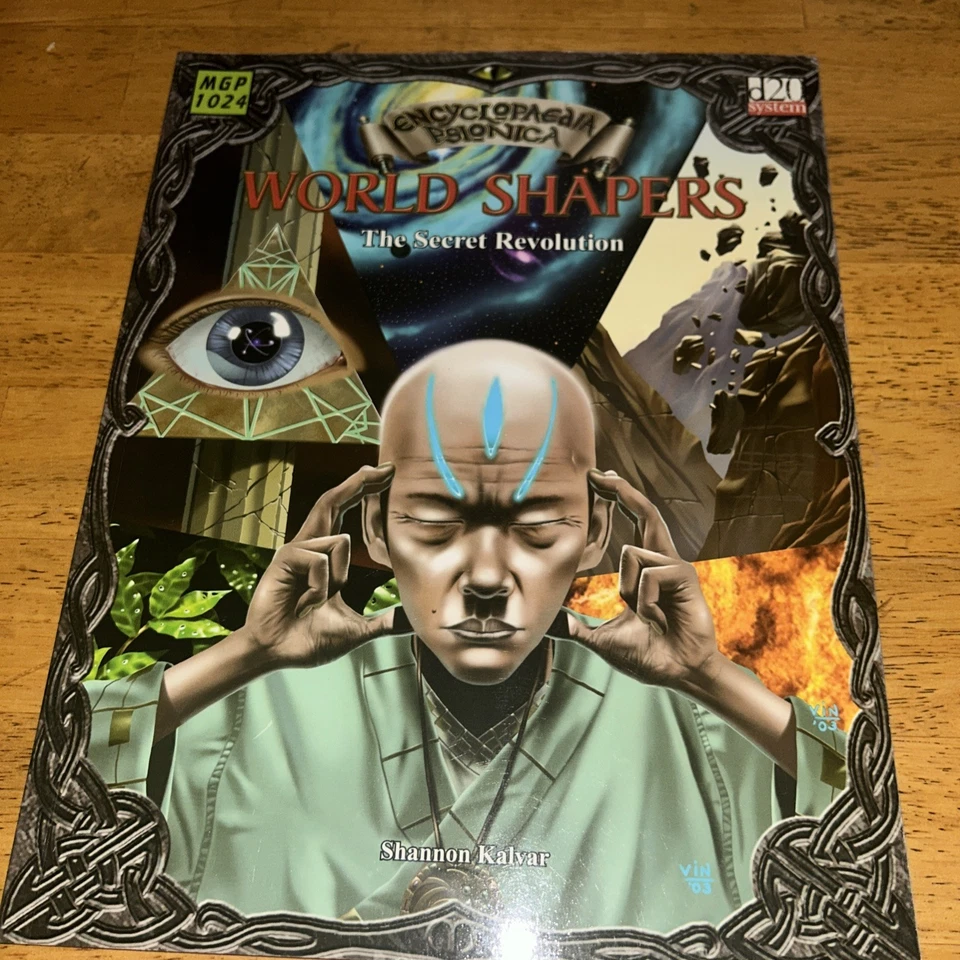 World Shapers Encyclopaedia Psionica Dungeons & Dragons Mongoose Publishing D20  - Image 1 of 2