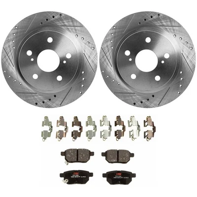 KIT-072924-5154 TRW Kits de discos y pastillas de freno Juego de 2 ruedas traseras para Scion xB Matrix Foto 1 de 4