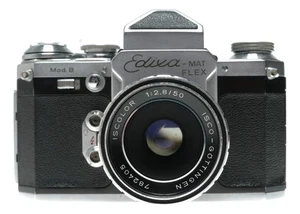 Edixa - Mat Reflex Spiegelreflexkamera Edixa - ISCOLOR 50mm f/2.8 - Bild 1 von 9