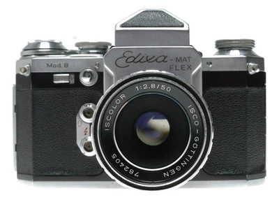 Edixa - Mat Reflex Spiegelreflexkamera Edixa - ISCOLOR 50mm f/2.8 - Bild 1 von 4