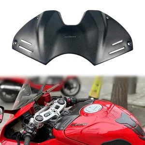 100% Carbon Fiber Tank Battery Cover For Ducati Panigale V4 V4S V4R 2022-2024 - Picture 1 of 5