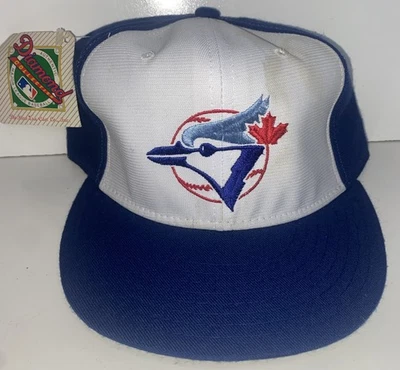 Vtg Toronto Blue Jays New Era Wool Diamond Collection Fitted Hat 7 1/2 NWT NOS - Image 1 of 4