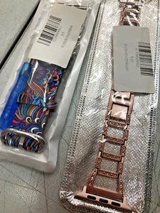 Due Cinturini Donna Orologio 38/42 mm iWatch Apple Watch Nuovi - Imagen 1 de 3