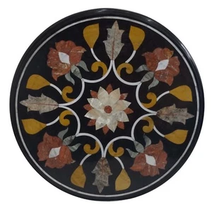 24" Center marble Table Top Inlay Work Handicraft For Home Decor - Picture 1 of 1