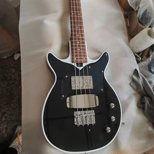 Gene Simmons 4 String Electric Bass Guitar - 24 Fret (ES Black Bass) - Picture 1 of 3