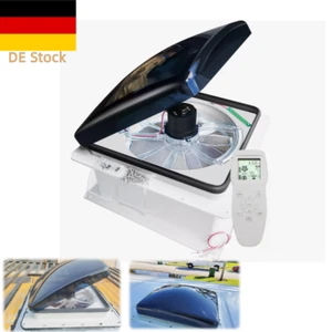 36*36cm RV Vent Dachfenster Dachluke Dachhaube mit 12V Ventilator + Regensensor - Bild 1 von 10