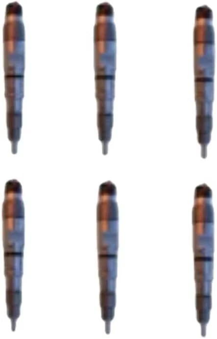6X Inyectores de combustible 65101017050A 65.10101-7050A para motor Doosan Daewoo DE08 Foto 1 de 1
