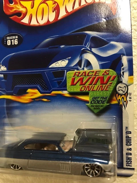 2002  Hot Wheels Fish'd & Chip'd #16 - Image 1 of 1