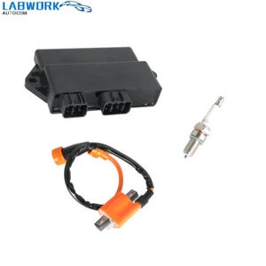 For Yamaha Warrior 350 YFM350X 1997-2001 Ignition Coil CDI Spark Plug - Picture 1 of 8