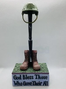 "Estatuilla de 7"" Jim Shore Service & Sacrifice dio todo estatuilla Heartland Creek" - Imagen 1 de 7