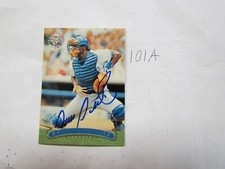 1996 Topps Stadium Club Sandy Martinez Autographed Signed Baseball Card