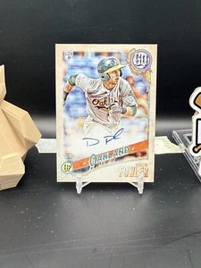 Dustin Fowler 2018 Topps Gypsy Queen Rookie Auto A's (CBR) - Picture 1 of 2