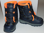 Carters Baby Boy's Boots Toddlers Size 5 Navy Dinosaur Waterproof Winter Snow