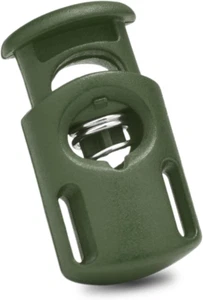 10 Pack Plastic Spring Cord Locks for Drawstring Paracord, Cord Stopper Toggle C - Picture 1 of 12