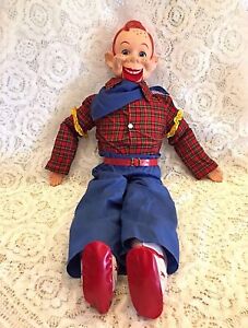 Vintage 1973 Howdy Doody Venrtriloquist 24" Doll