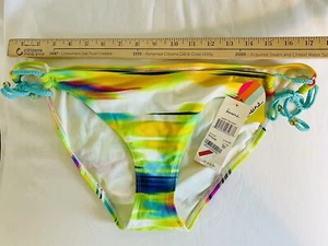 Raisins Swimsuit Bikini Bottoms Sweat Pea Pant XL Multi Color NWT - Picture 1 of 4