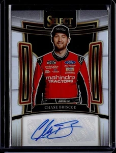 CHASE BRISCOE 2024 SELECT RACING SIGNATURES AUTO SILVER PRIZM S-CBE! - Picture 1 of 2