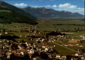 Luftbild Luftaufnahme BERGEN Bayern vom Flugzeug aus, Postkarte Ansichtskarte - Picture 1 of 2