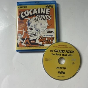 Kino 4K Cocaine Fiends/The Pace That Kills Blue Ray-1935 B&W-special features - Picture 1 of 5