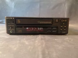 Vintage Rare Sony CDP-S37 Compact Disc CD Player Unit 1989 JAPAN *TESTED* - Picture 1 of 8