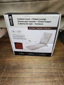 Classic Accessories Montlake FadeSafe Chaise Lounge Cushion Slip Cover - Picture 1 of 8