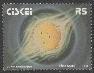 Ciskei South Africa 1991 R5 The Solar System - The Sun SG200 - Picture 1 of 3