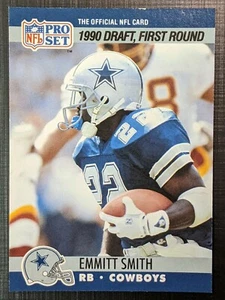Emmitt Smith 1990 Pro Set Dallas Cowboys #685 Football Karte - Bild 1 von 2
