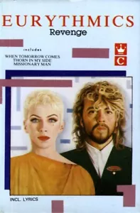 Eurythmics Revenge Cassette Super Rare Indonesia/Singapore version 1986 P-1592 - Picture 1 of 3