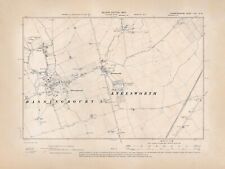Bassingbourn, Kneesworth, old map Cambs 1903: 58NW A