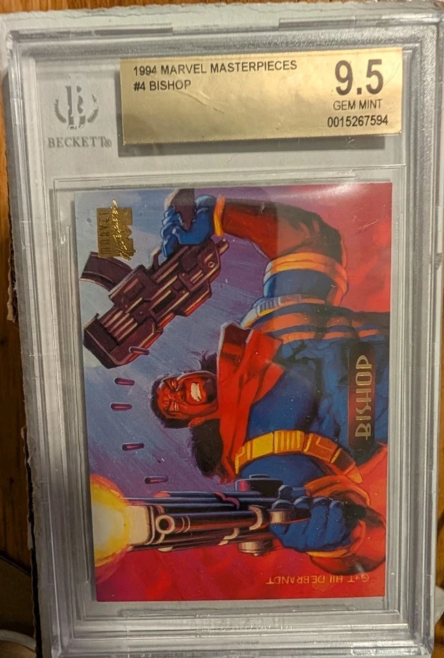 1994 Marvel Masterpieces #4 Bishop BGS 9.5 GEM MINT Low Pop - Image 1 of 4