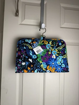 Vera Bradley Midnight Blues Keep It Up Organizer NWT Travel Cosmetic Case - Image 1 of 4