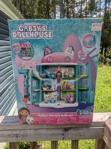 Gabby's Dollhouse Purrfect Dollhouse 2- Foot-Tall Playset Toy with Sound- TESTED - Picture 1 of 6