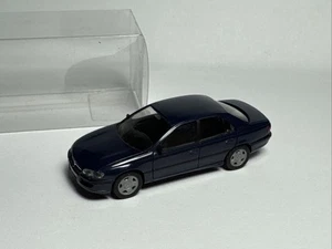 Modellauto   Herpa 1:87 / H0 #4084 Opel Omega  dunkelblau mit EVP    EMA179 - Bild 1 von 7