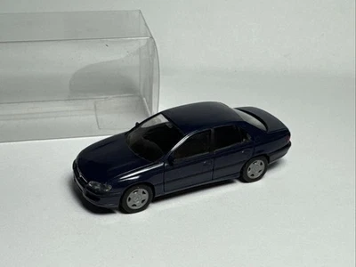 Modellauto   Herpa 1:87 / H0 #4084 Opel Omega  dunkelblau mit EVP    EMA179 - Bild 1 von 4