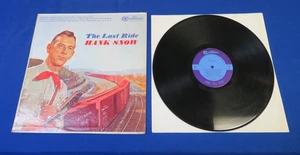The Last Ride--Hank Snow--Record LP Vinyl--1963--RCA Camden--CAL-782 - Picture 1 of 7
