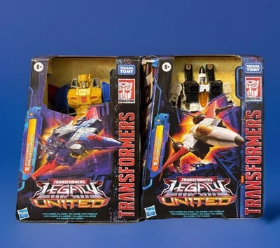 Transformers Legacy United Voyager Class Metalhawk & Ramjet Action Figure Lot !! - Image 1 of 4