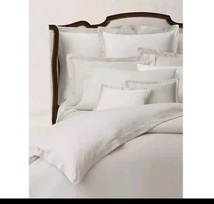 NEW Ralph Lauren Home Full/Queen Duvet Cover Lovan Jacquard Parchment Ivory $475 - Picture 1 of 6
