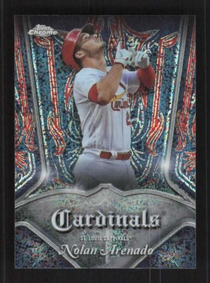 Nolan Arenado 2022 Topps Chrome Pinstriped #P-4 - Image 1 of 3