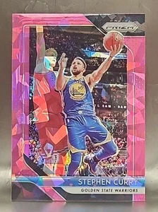 2018-19 PRIZM #222 STEPHEN CURRY "PINK ICE PRIZM" GOLDEN STATE WARRIORS  - Picture 1 of 2