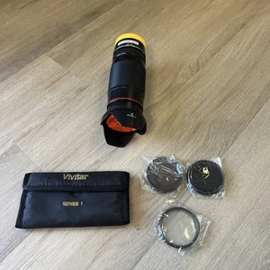 Vivitar 70-200 mm 1:3:8 Macro focusing zoom 58mm+Vivitar 58 mm lens kit - Picture 1 of 6