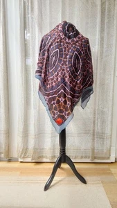 Lotte Erfurt Hjorth - zweilagiges Seidentuch, Rückseite Modal, 102 cm x 108 cm - Bild 1 von 11