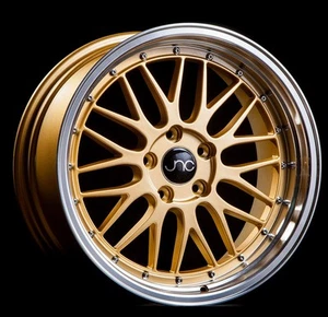JNC Wheels Rim JNC005 Gold Machined Lip 20X8.5 5X120 ET30 74.1CB - Picture 1 of 4